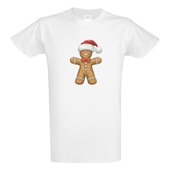 Tričko s potiskem Perníček s čepičkou