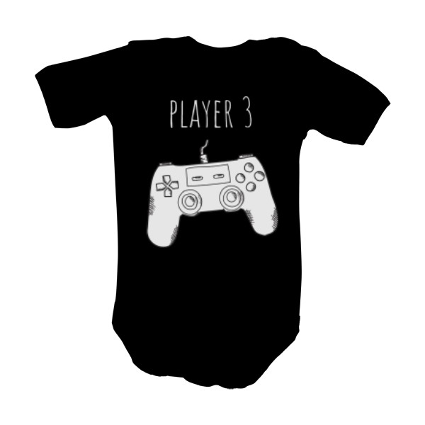 Dětské body  s potiskem player 3