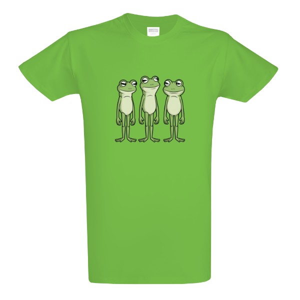 Tričko s potiskem Žabáci